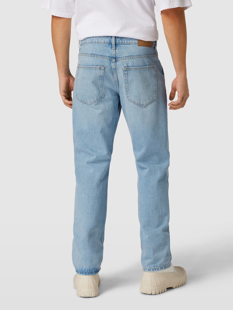 Bootcut Jeans im 5-Pocket-Design Modell 'EDGE' in jeans