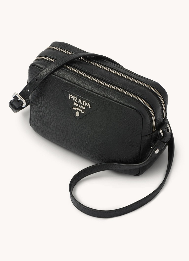 Prada leather crossbody bag