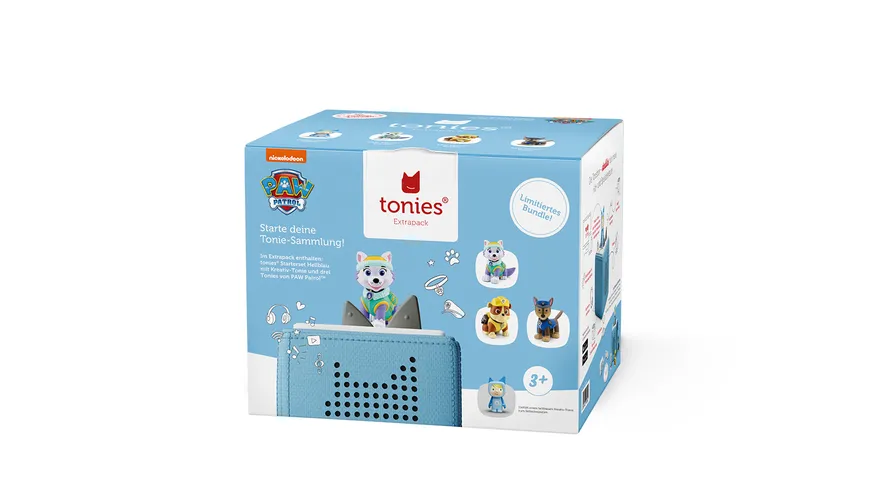 tonies - Toniebox Starterset hellblau PAW Patrol Extrapack