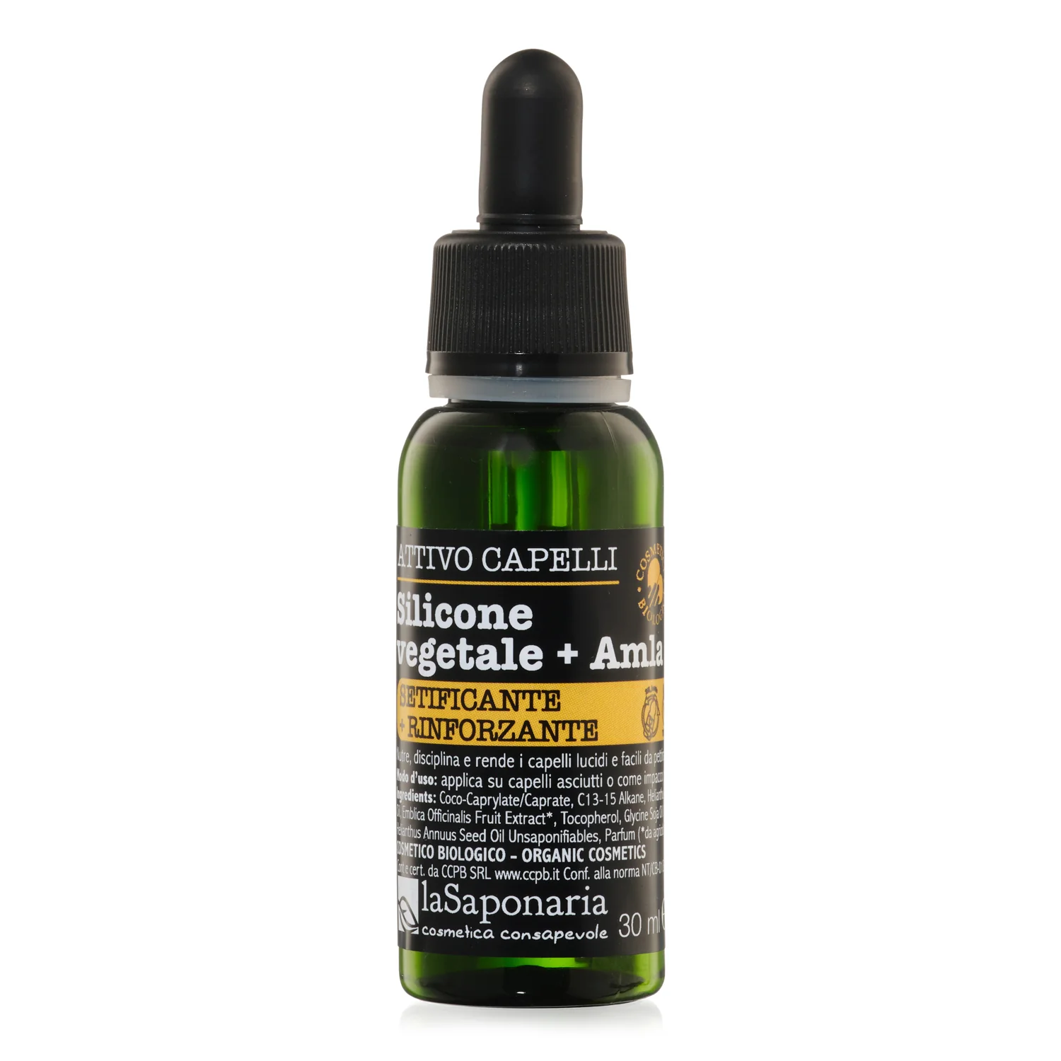 Aktivni biljni silikon za kosu + amla - ulje za oblikovanje i završnu obradu kose, ulje za kosu