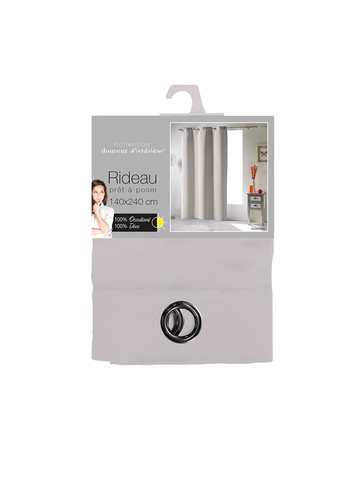 Douceur d’Intérieur Vorhang in beige günstig kaufen onesize