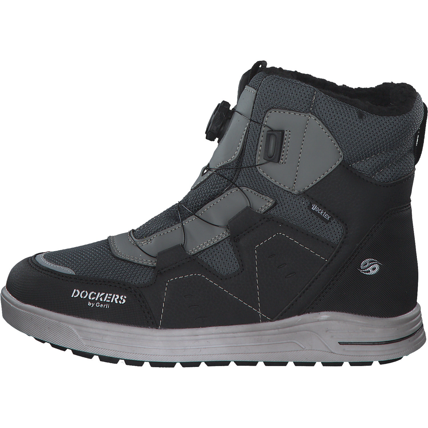 Dockers 45RO710, Sneakers High, Herren, Schwarz