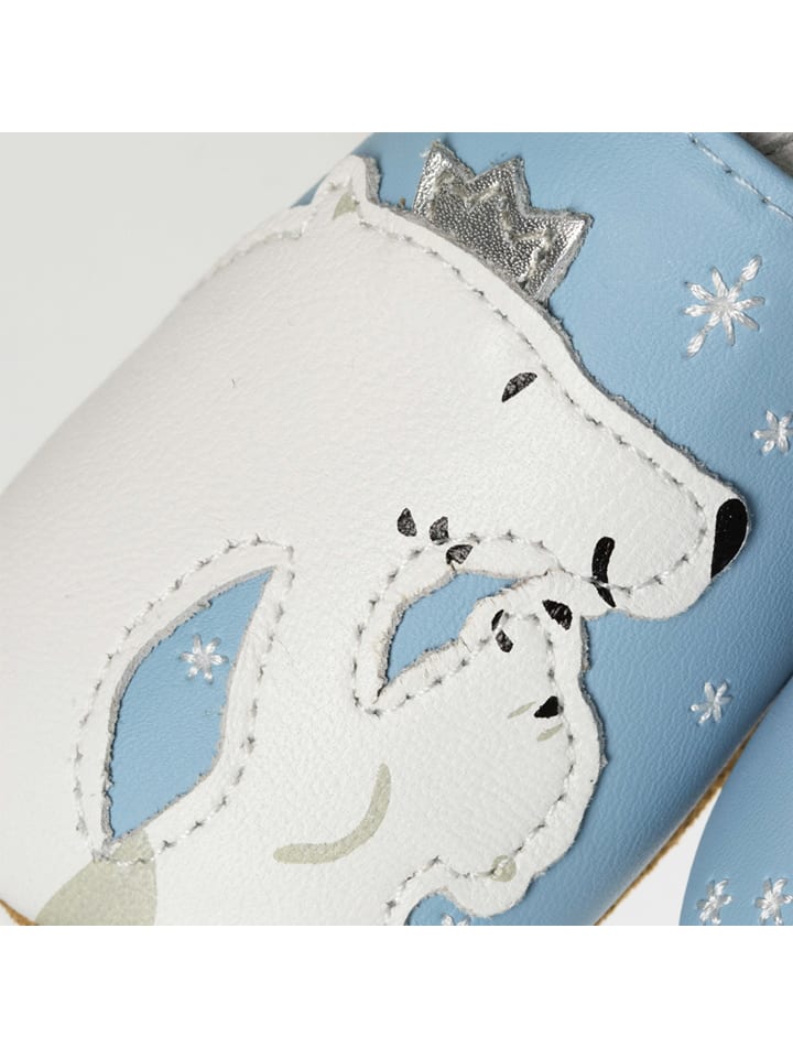 Lait et Miel Leder-Krabbelschuhe 