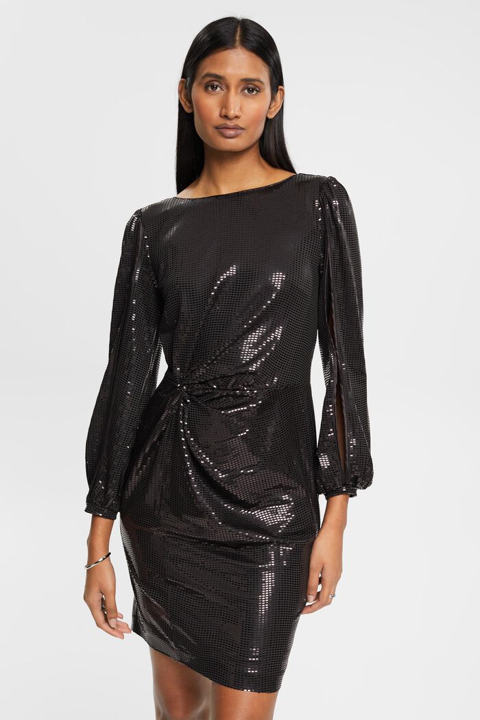 Minikleid mit Allover-Applikation