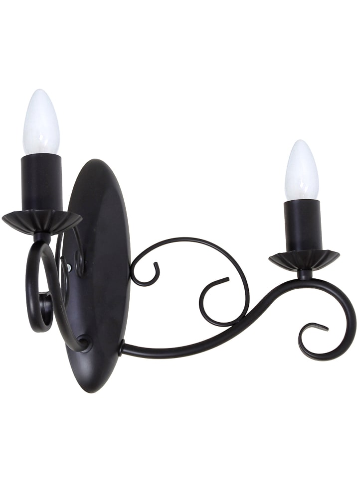 Licht-Erlebnisse Wandlampe in Schwarz günstig kaufen onesize