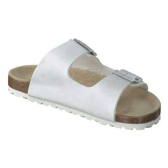 Leone Pantolette in silber