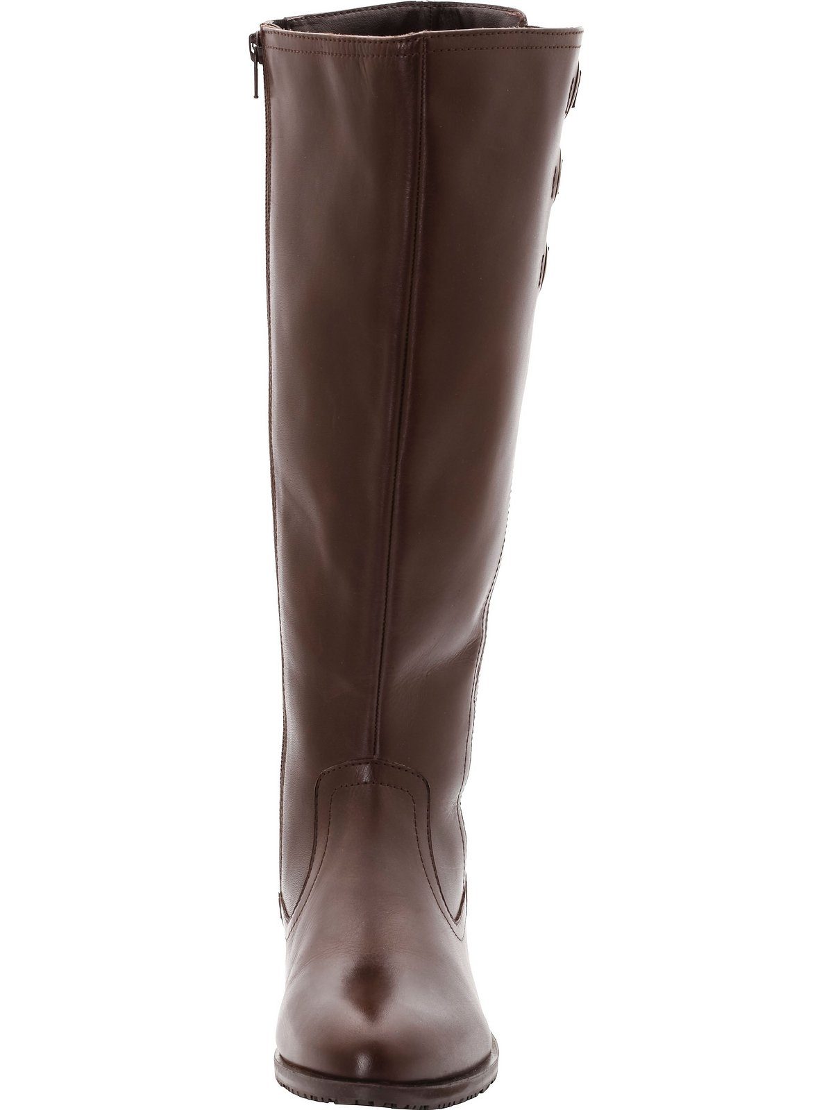 Sheego Große Größen Weitschaftstiefel in Reitstiefel-Optik mit Zierriegeln