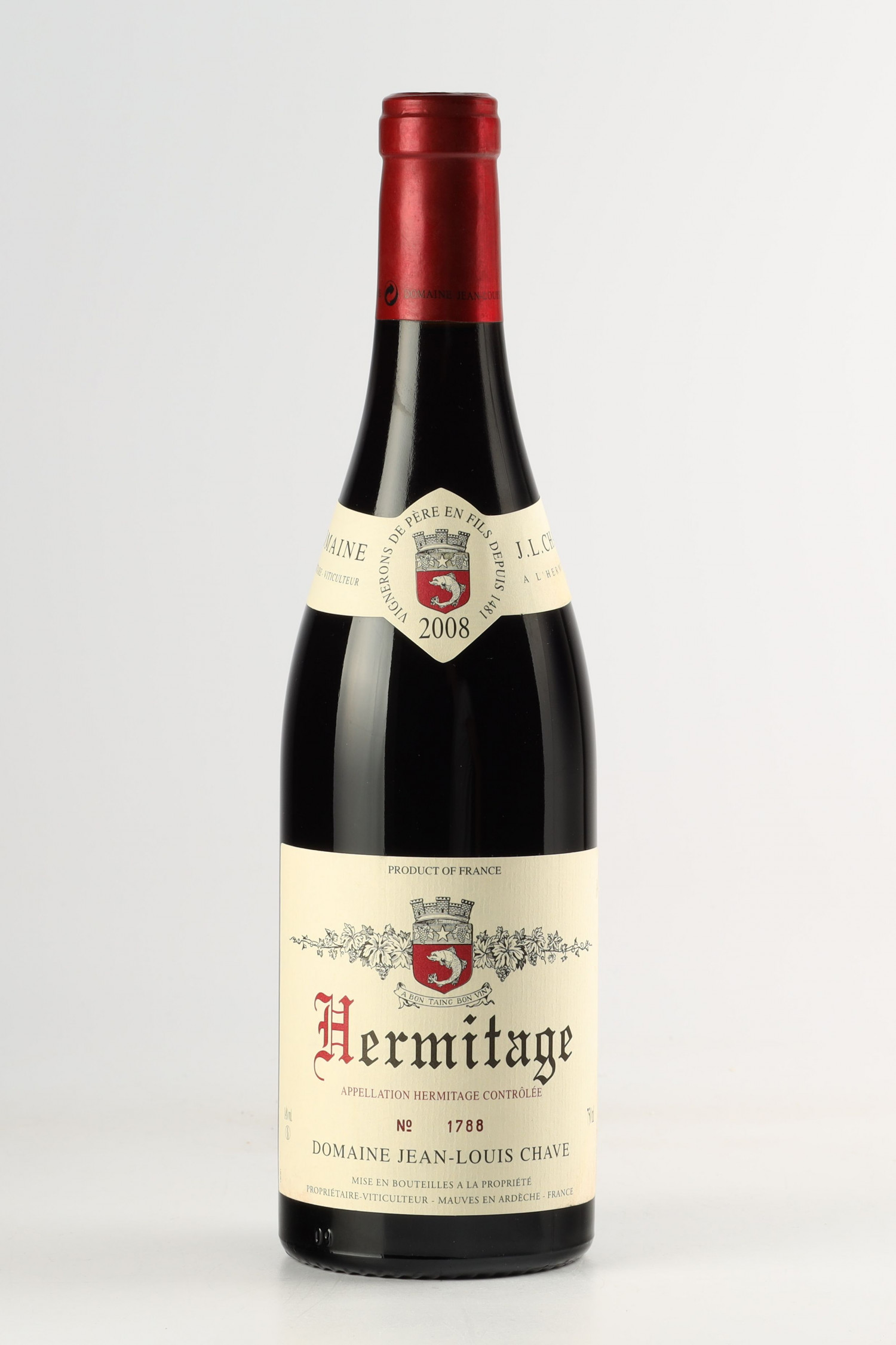 Jean-louis Chave Rouge 2008, Hermitage Rouge