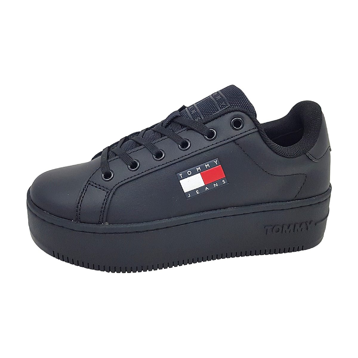 Tommy Hilfiger TJW Flatform Ess EN0EN02426 Schwarz BDS Black