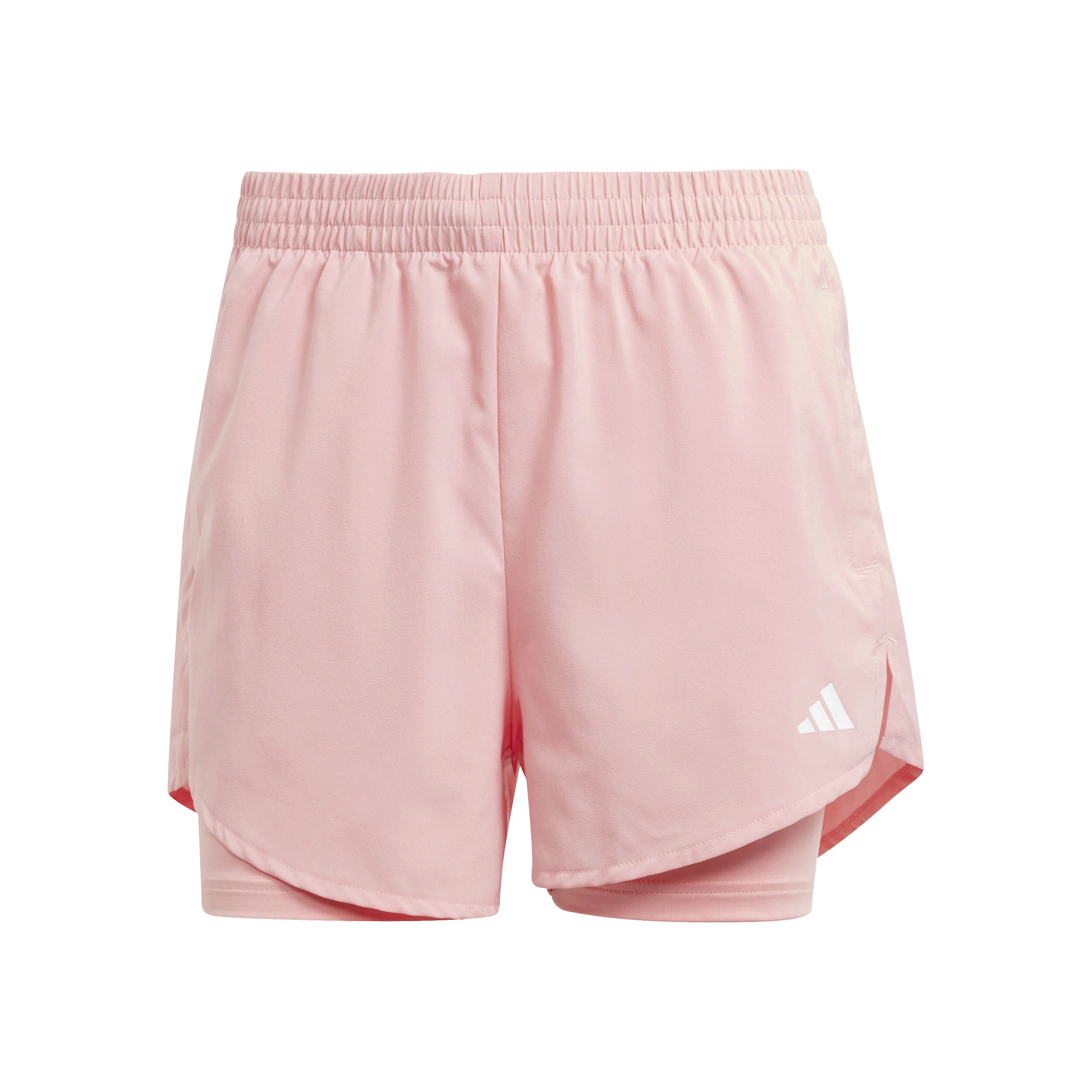 Minimal 2in1 Shorts Damen - Rosa