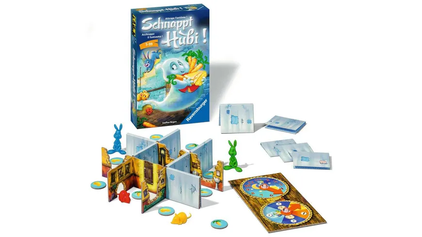 Ravensburger Spiel - Mitbringspiel Schnappt Hubi!
