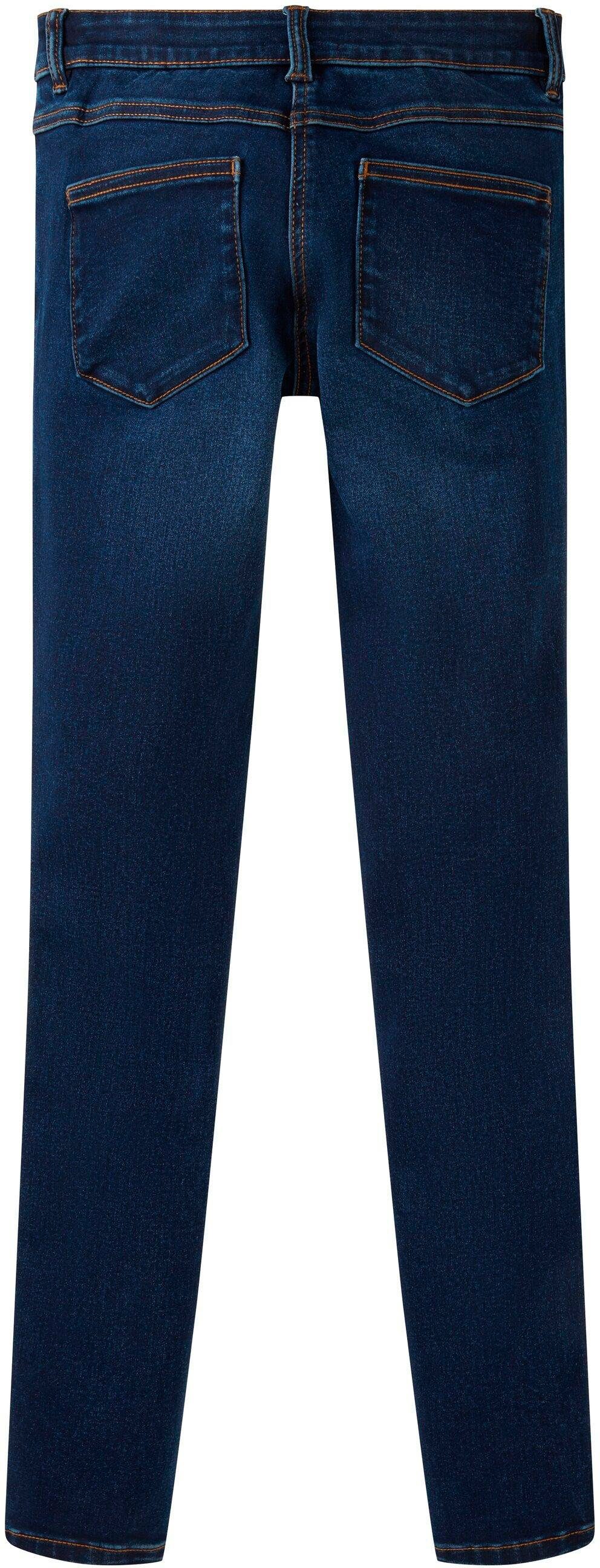 TOM TAILOR Skinny-fit-Jeans Linly mit Knopf- und Reißverschluss