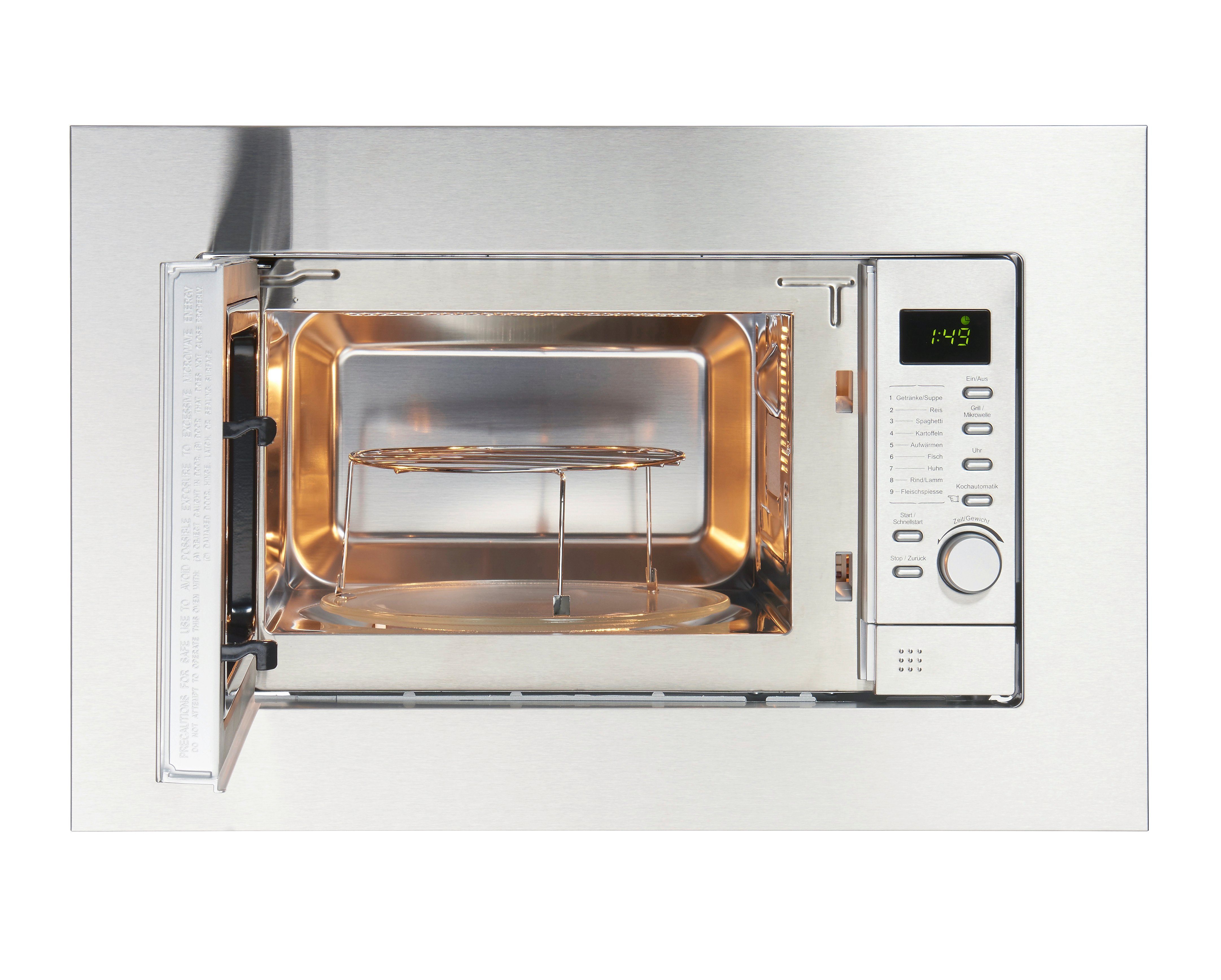 PKM Einbau-Mikrowelle MW800.8-20G-EB, Grill, 20,00 l