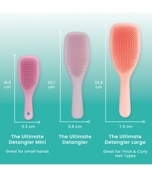 Tangle Teezer The Large Ultimate Detangler Peach Glow No Tangle Bürste-1 Stk