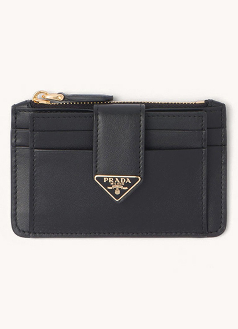 Prada Suport pentru carduri din piele