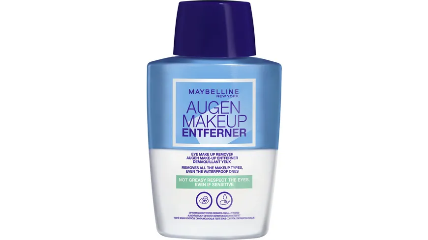 MAYBELLINE NEW YORK Augen-Make-Up Entferner für wasserfesten Mascara 125 ml