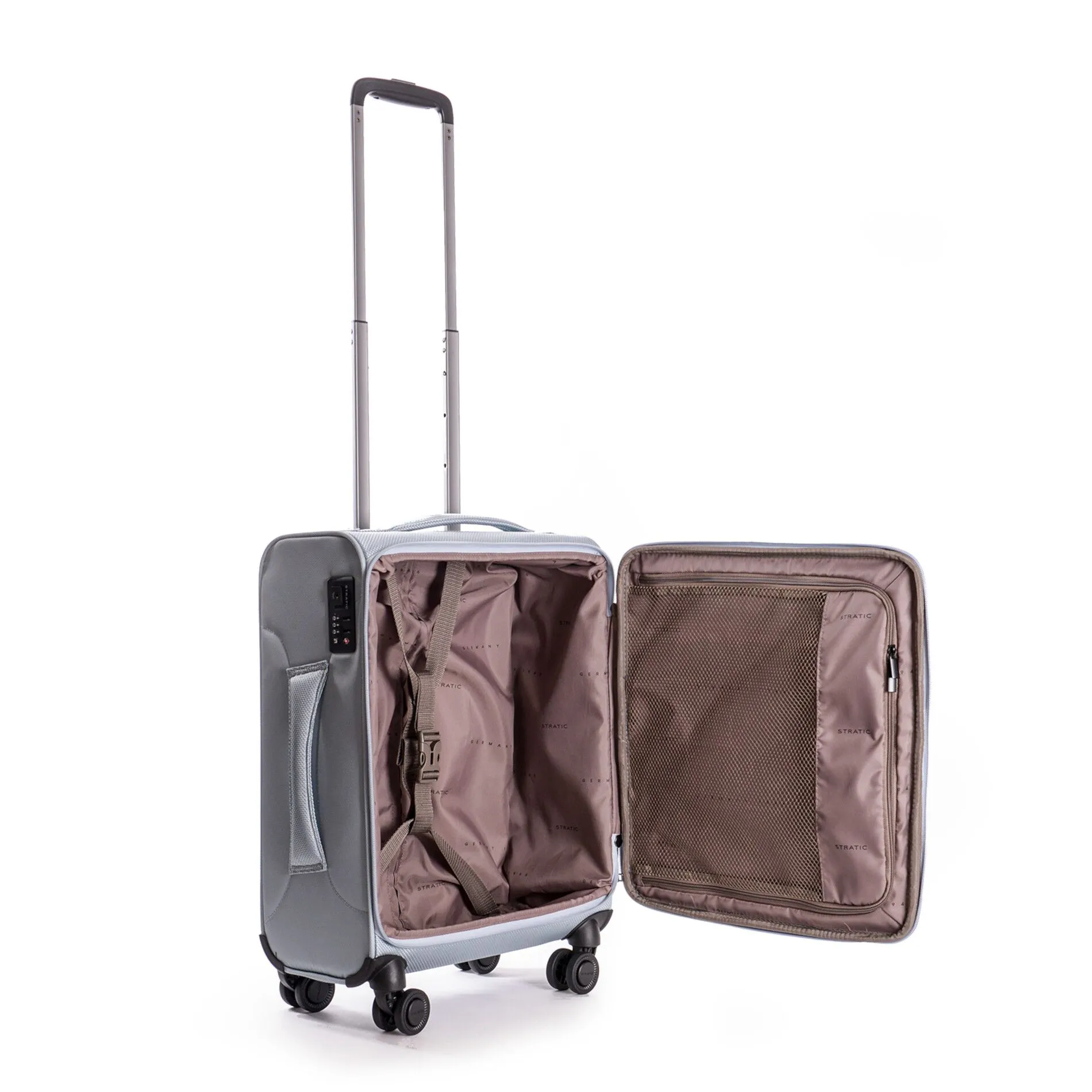 Stratic Mix - Koffer-Set 3-teilig (S, M, L) - Steel
