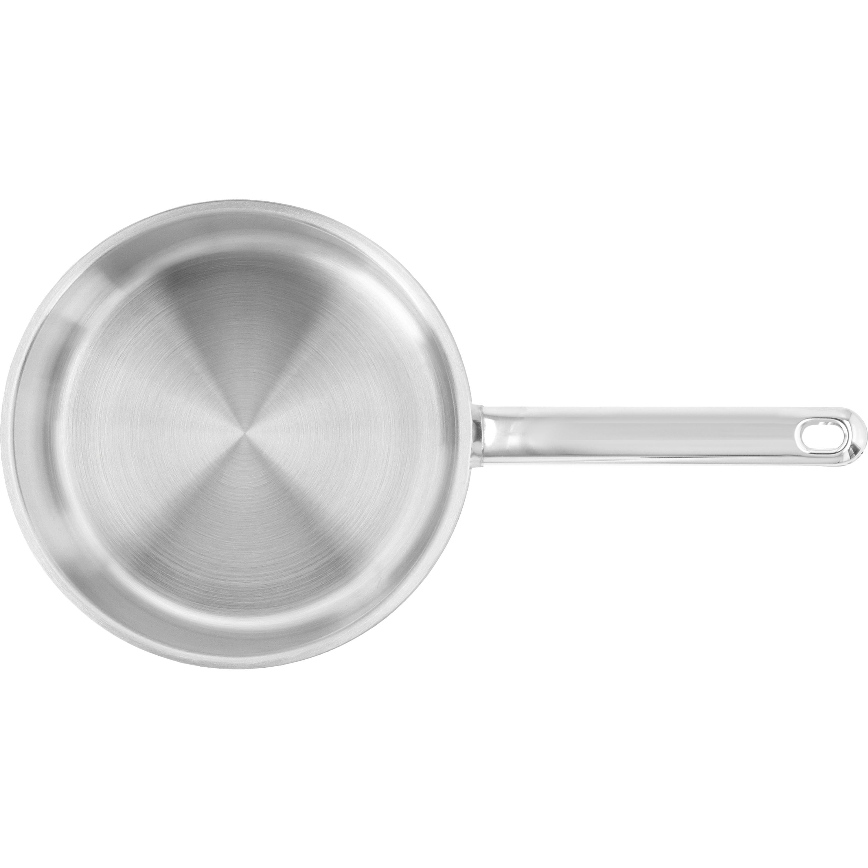 Stieltopf ohne Deckel 20 cm, 18/10 Edelstahl, Silber