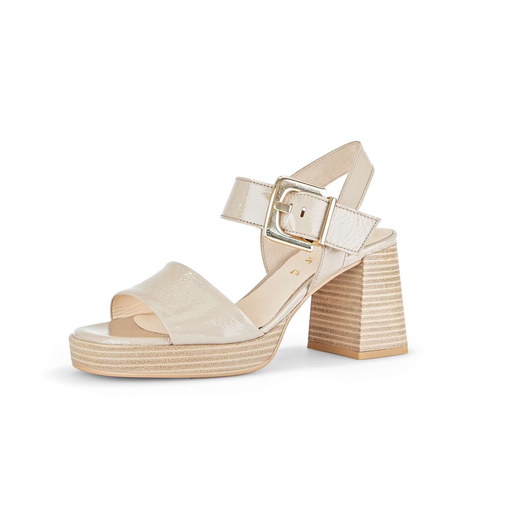 Gabor fashion Plateau Sandale beige
