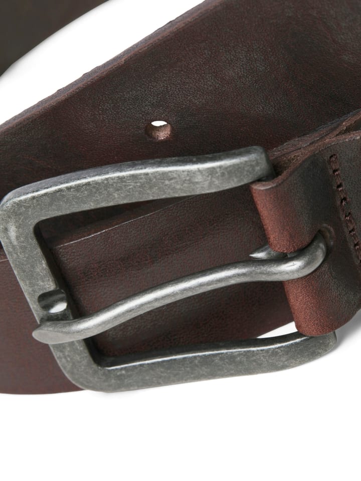 Jack & Jones Ledergürtel 'JACVICTOR' Braun günstig kaufen 90