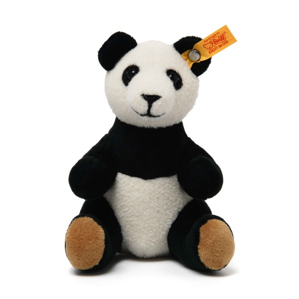 Mini Panda, 13 cm, weiß