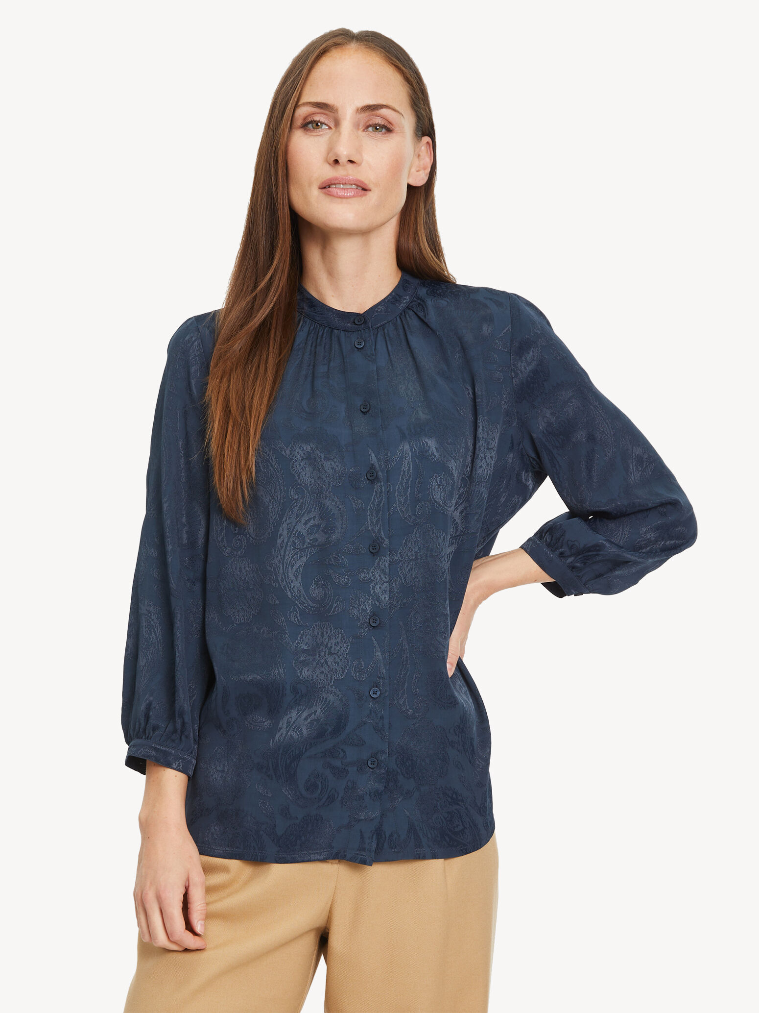 Boho Bluse - bleu