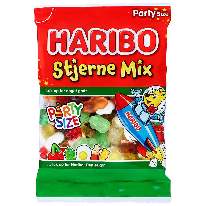 Haribo Stjerne mix 500 g Haribo
