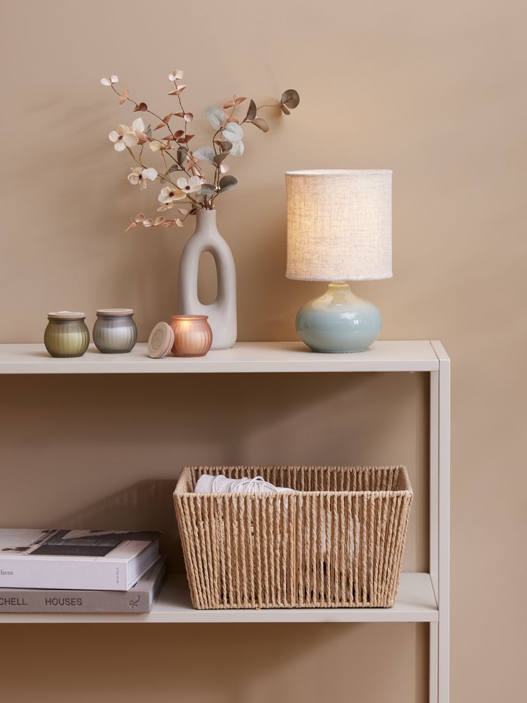 Lampa stołowa EIVIN EIVIN Ø15xH25cm porcelanowa