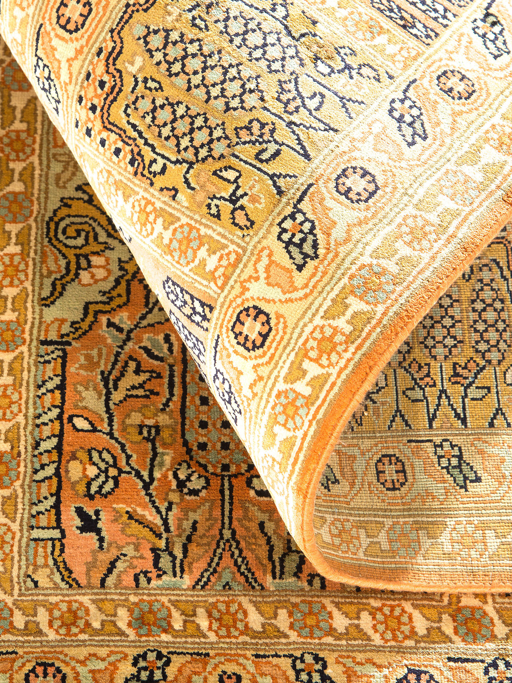 Kaschmir Seide 18/18 ca. 128 x 186 cm, Unikat / Einzelstück