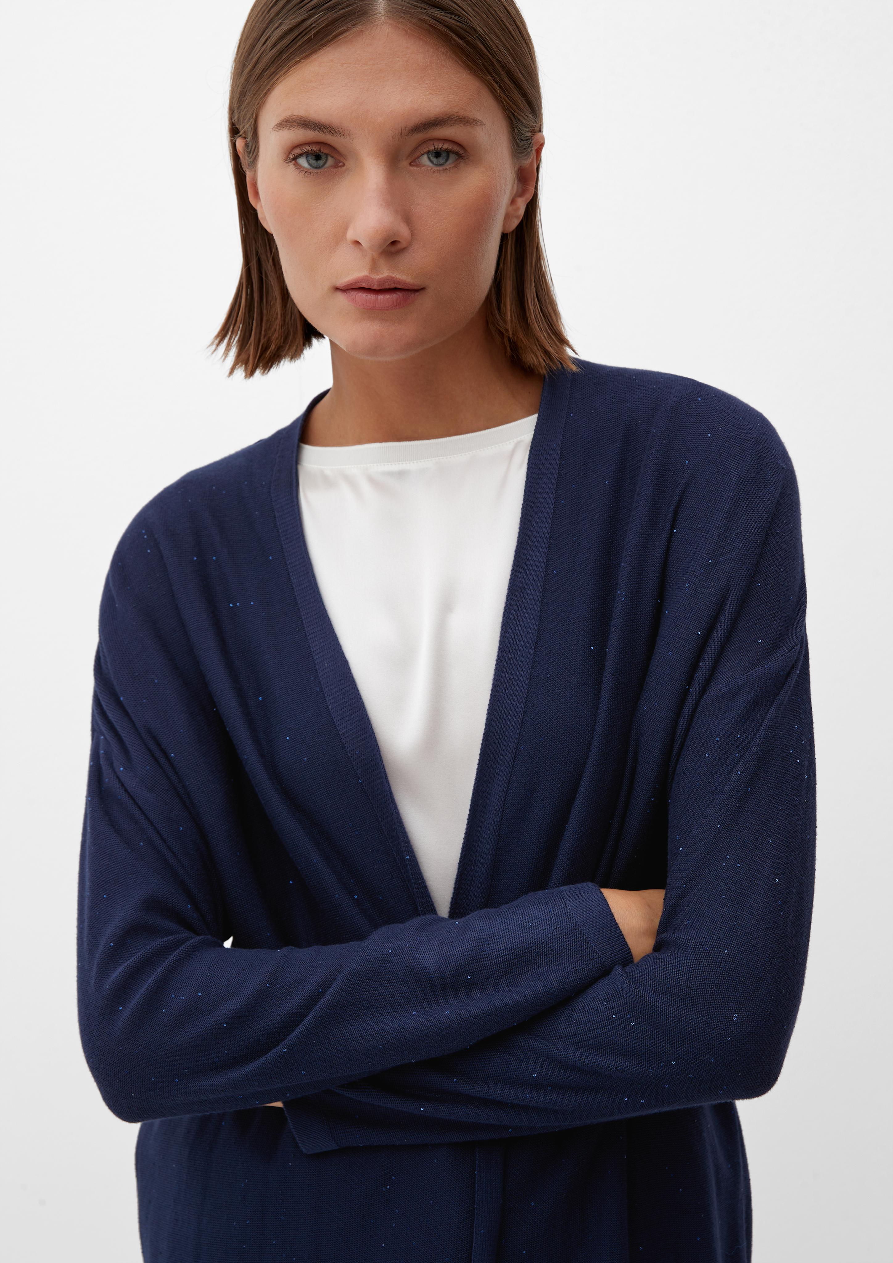 Cardigan mit Pailletten  2124226-5800