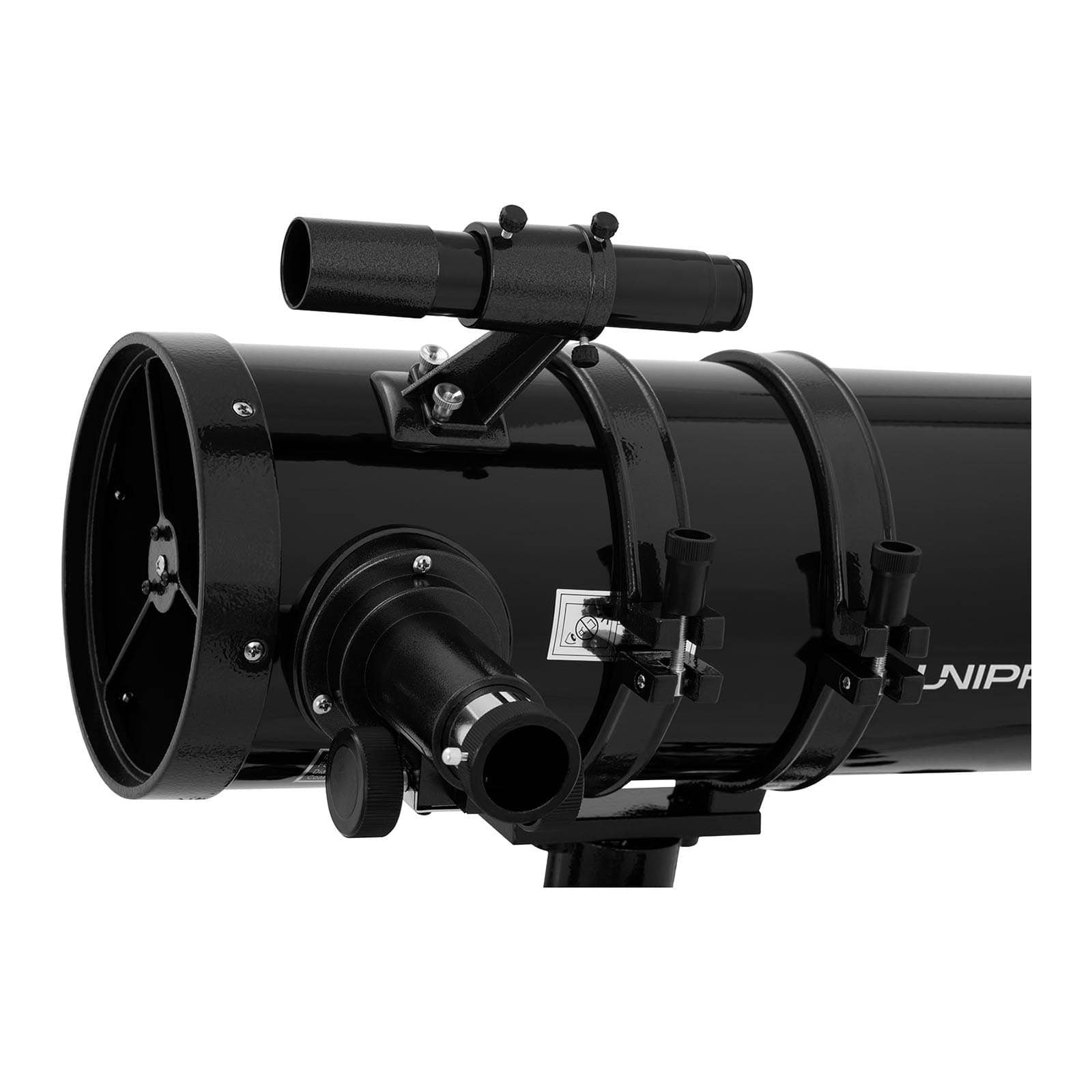 Uniprodo Teleskop Teleskop Einsteiger Fernrohr Spiegelteleskop Reflektor 1.400 mm Ø150