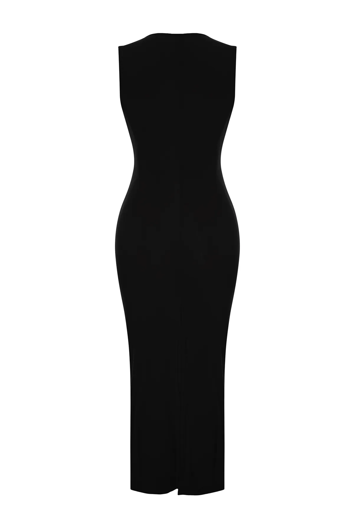 Trendyol Collection  Schwarzes drapiertes elegantes Abendkleid