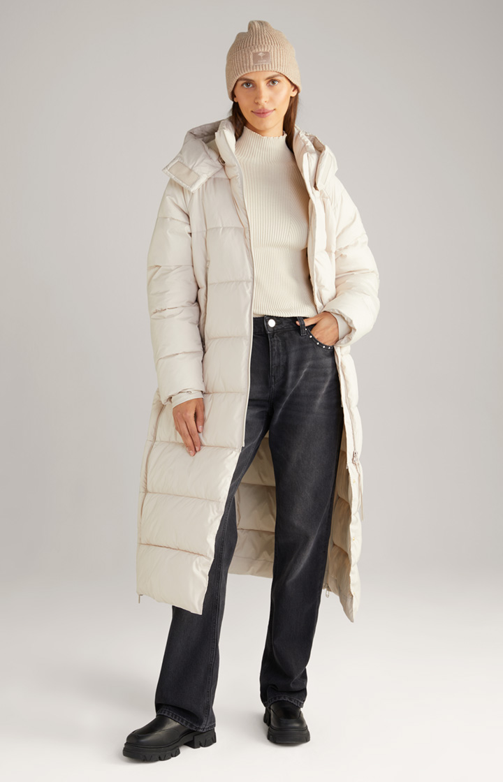 Steppmantel in Offwhite