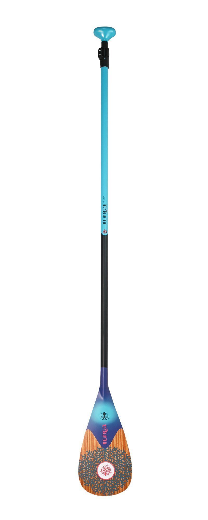 Runga-Boards Paruru Carbon Vario-Paddel Stand Up Paddling SUP SUP-Paddel, (Runga Paruru Carbon Vario-Paddel, 1-St)