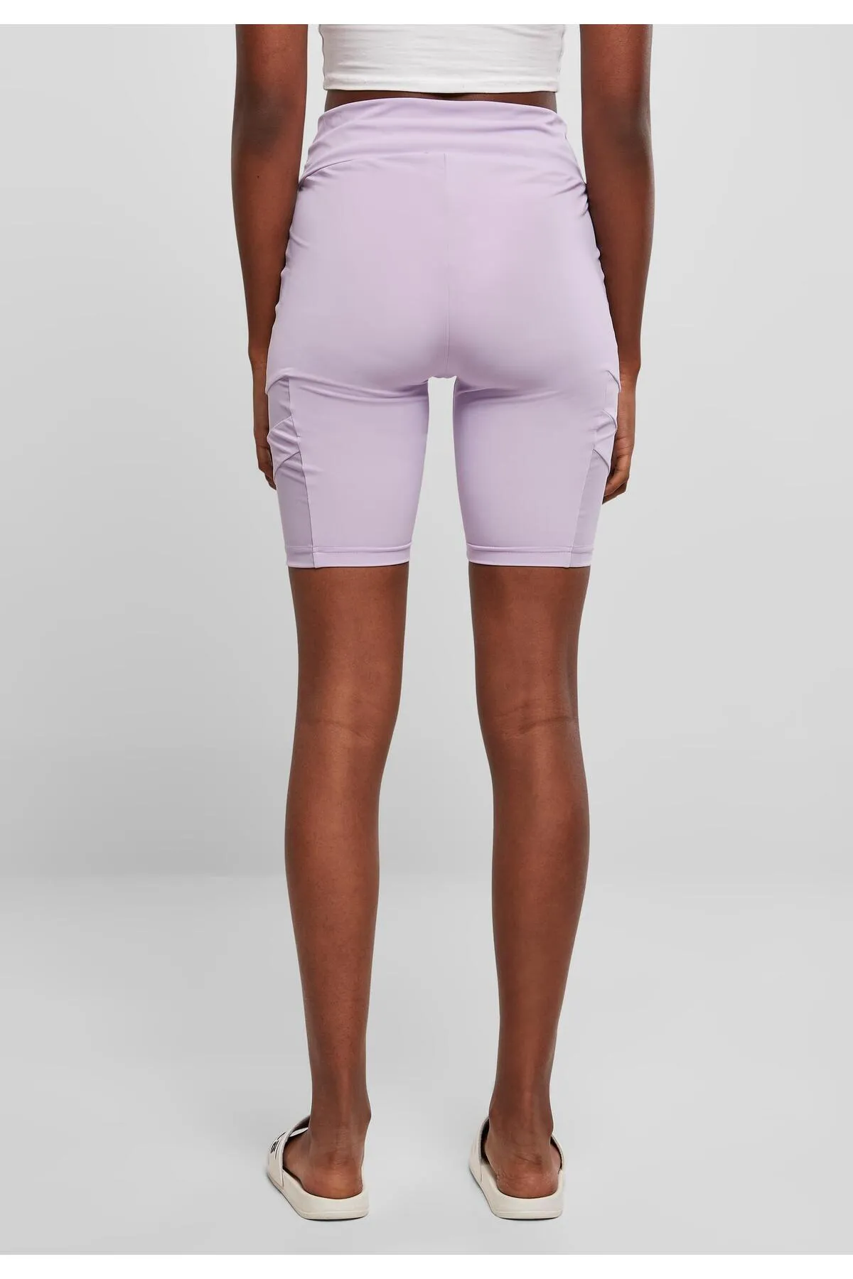 Urban Classics  Kurze Sporthose - Lila - Hoher Bund