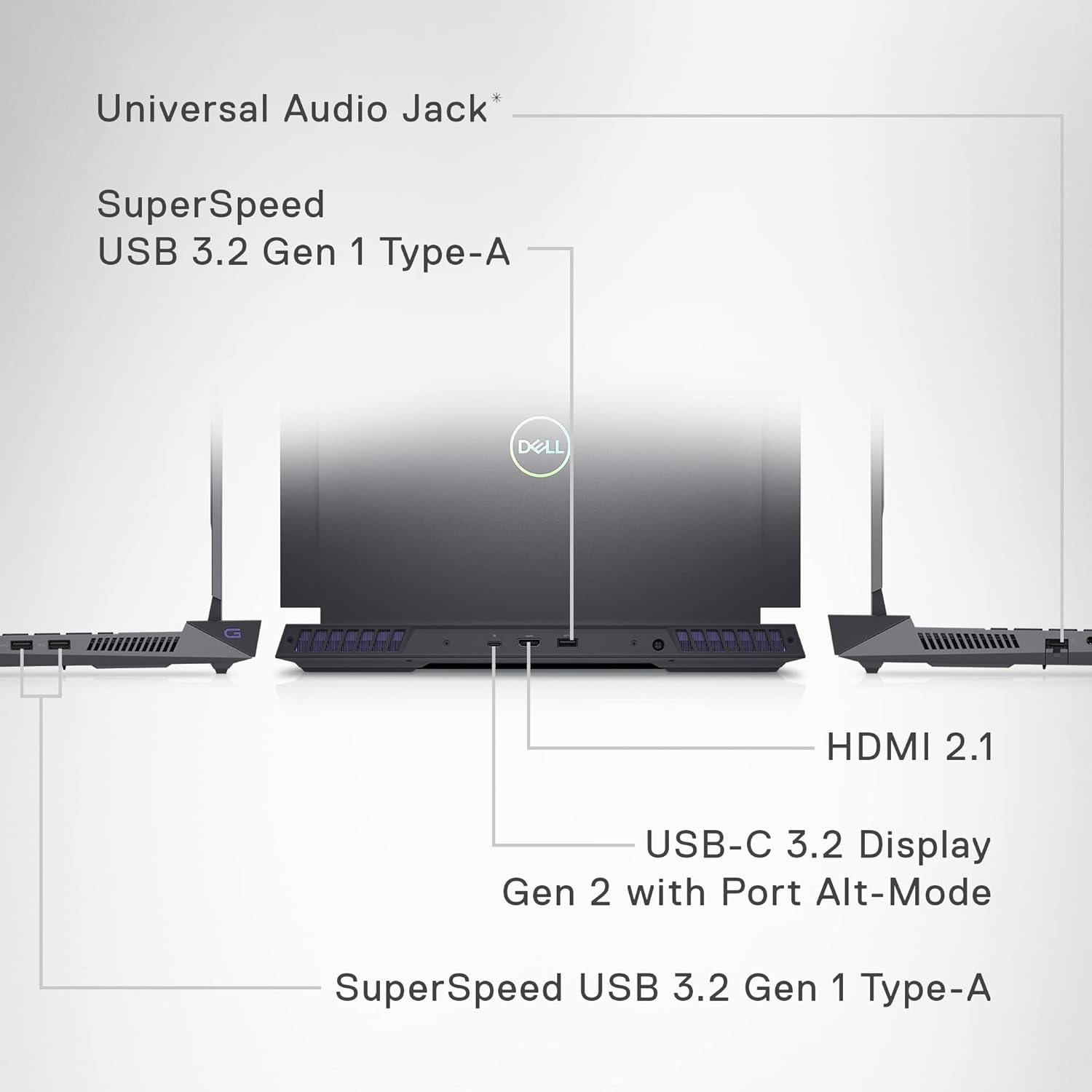 Dell G16 7630 Gaming Laptop - 16-inch (2560 x 1600) QHD+ 165Hz 3ms Display, Intel Core i9-13900HX, 16GB DDR5 RAM, 1TB SSD, NVIDIA GeForce RTX 4070 8GB GDDR6, Windows 11 Home - Metallic Nightshade