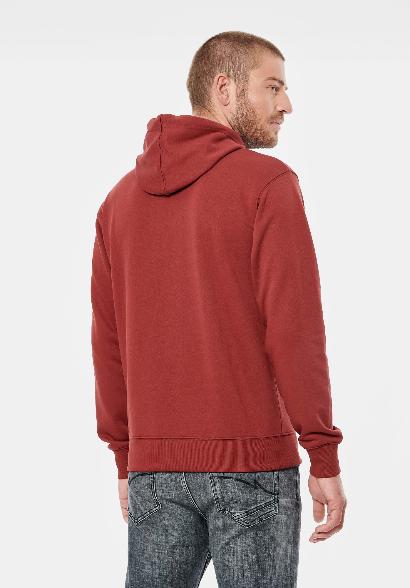 PARK   Sweat bordeaux homme