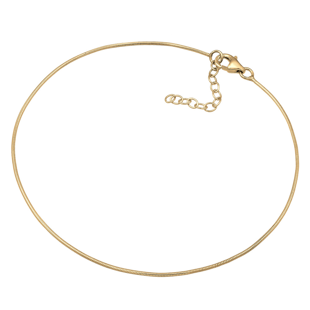 Elli Elli Bracelet de Cheville Minimale Trend Bracelet de Cheville Femme - Argent (925 Bijoux