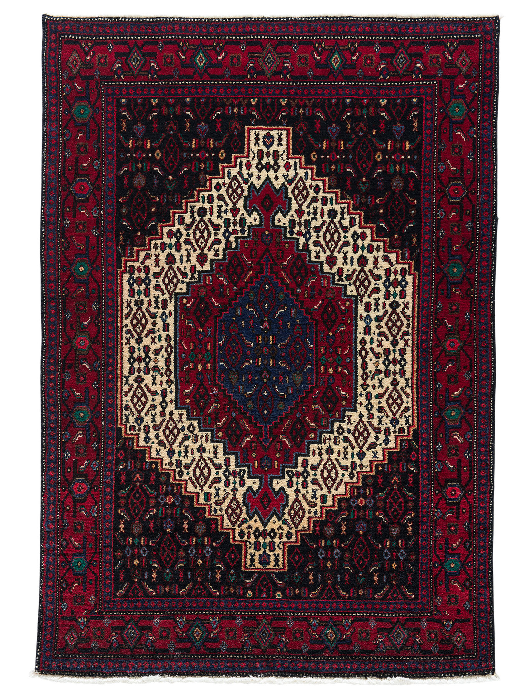 Senneh ca. 114 x 162 cm, Unikat / Einzelstück