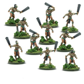 Maya: Calakmal Warriors With Macuahuitl (EN)