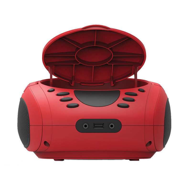 Lecteur CD et Radio rouge WeKids