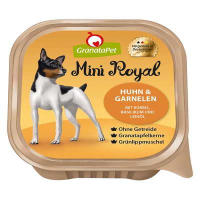 GranataPet Mini Royal 6 x 150 g Schale Mixpaket