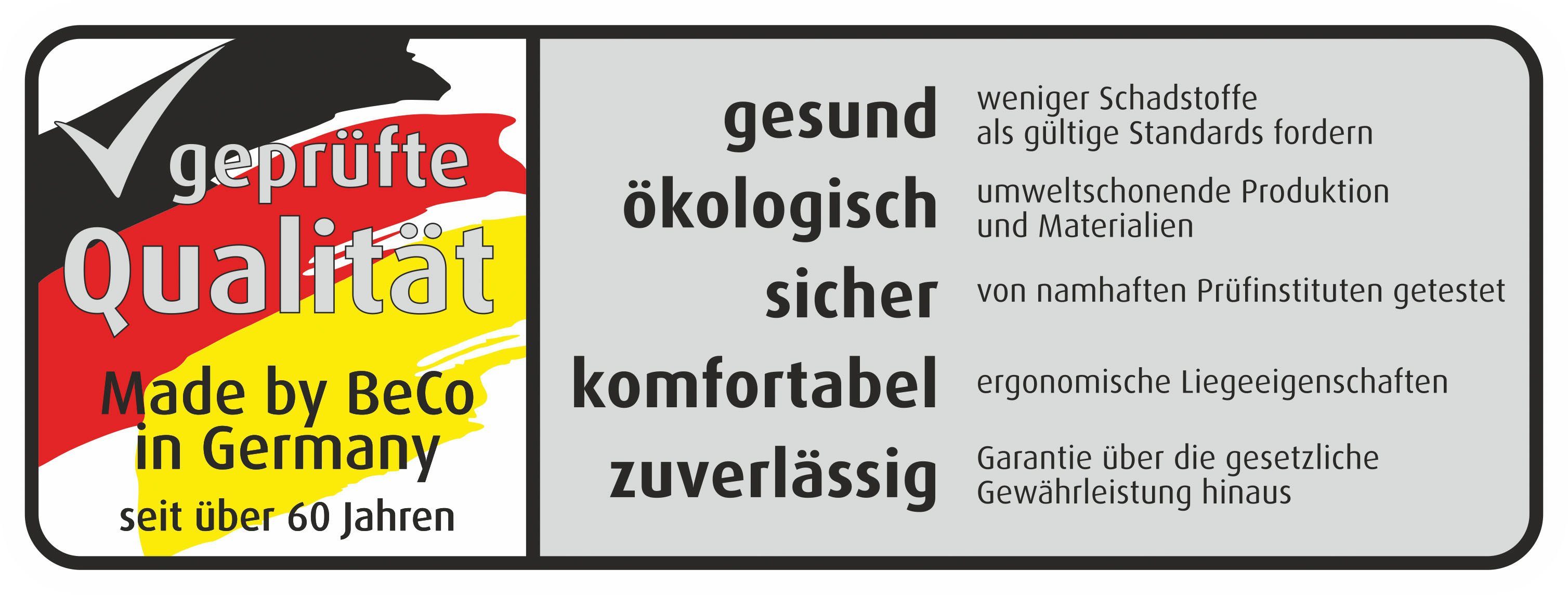 Komfortschaummatratze Superia, Beco, 21 cm hoch, mit extra weicher Schulter-Komfortzone