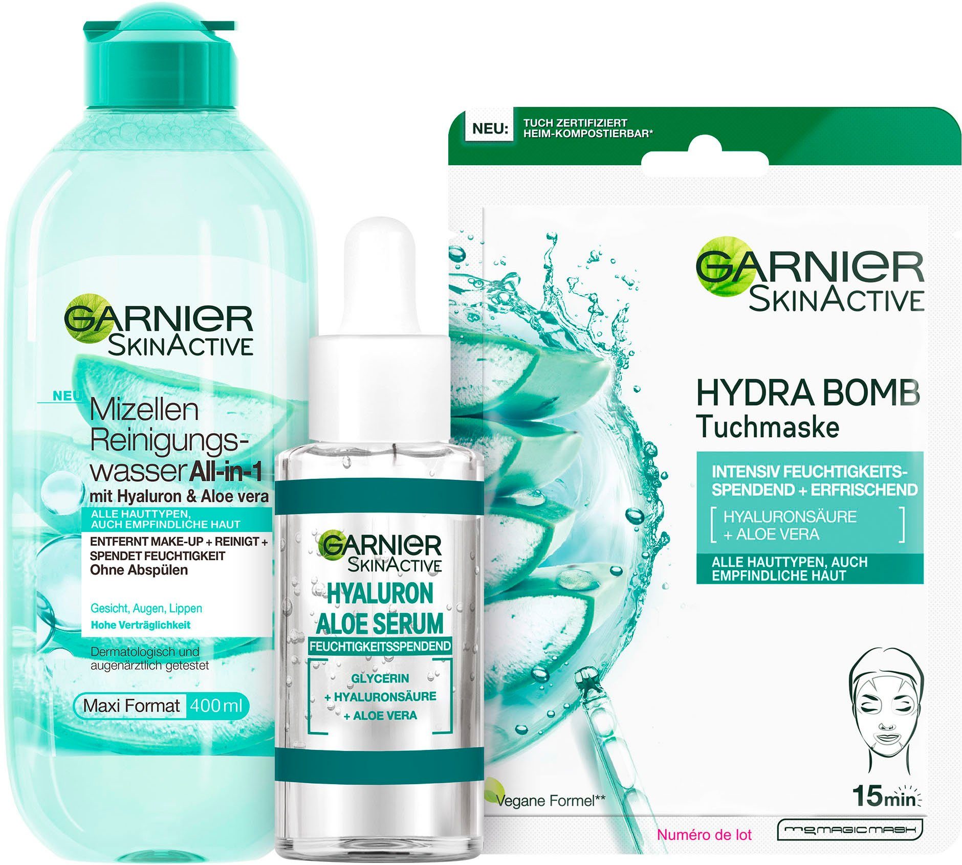 GARNIER Pflege-Set Youcare Aloe Coffret