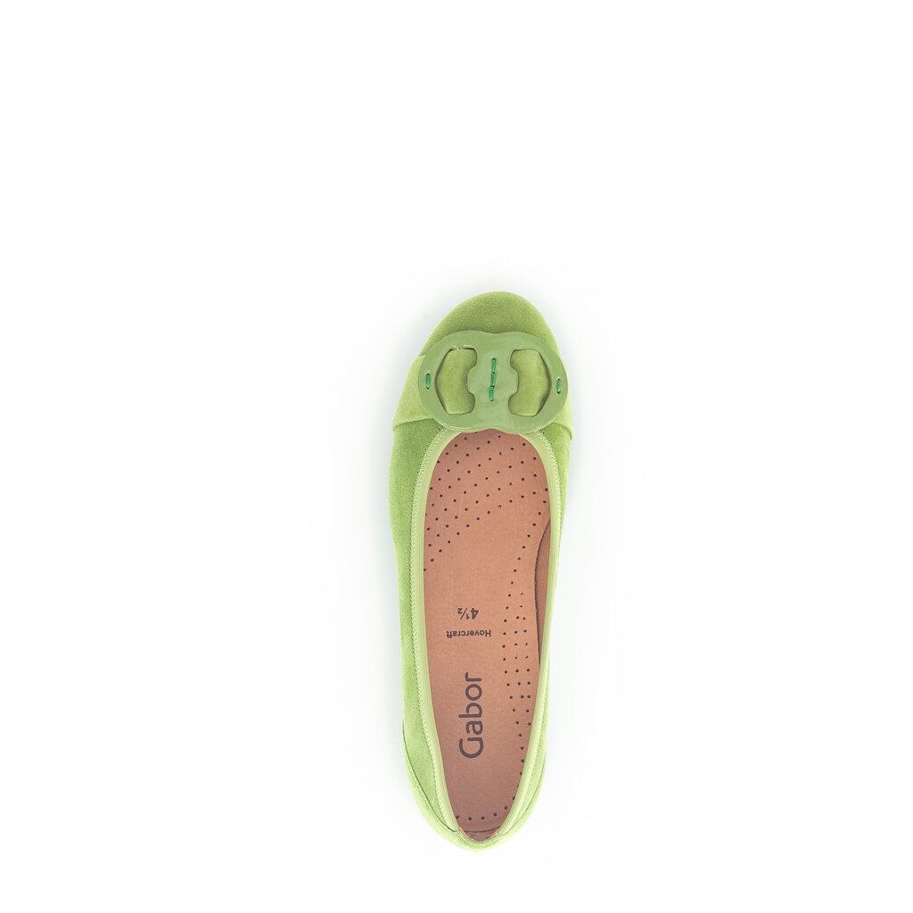 Gabor fashion Sportliche Ballerina grün