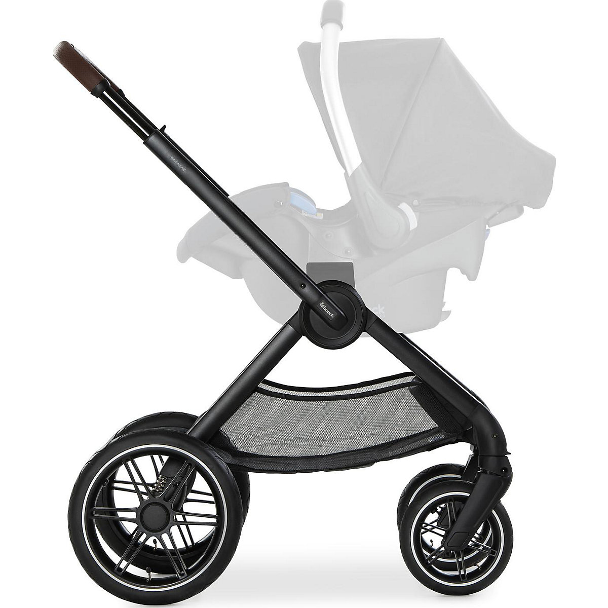 Kombikinderwagen Walk N Care Air Set, dark grey