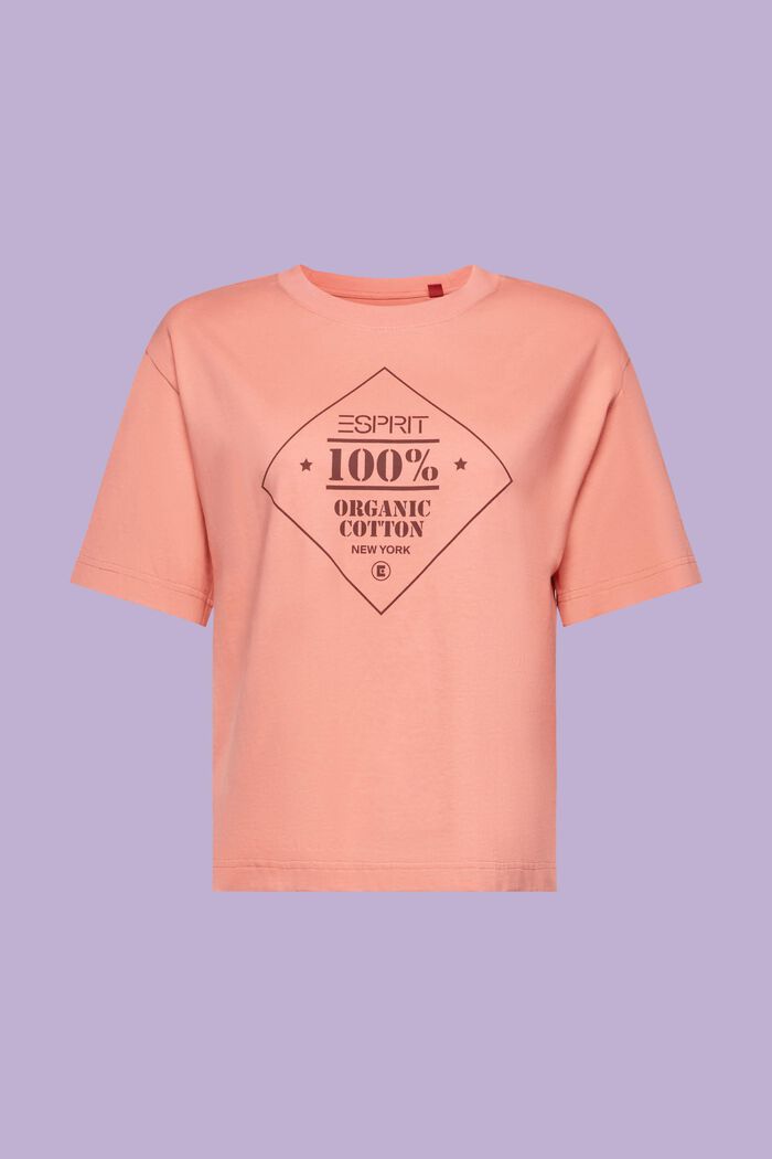 T-Shirt aus Bio-Baumwolle mit Print