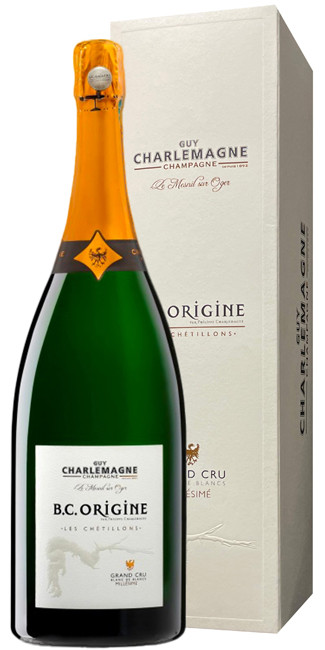 Guy Charlemagne B.C. Origine Blanc de Blancs 2002 Magnum