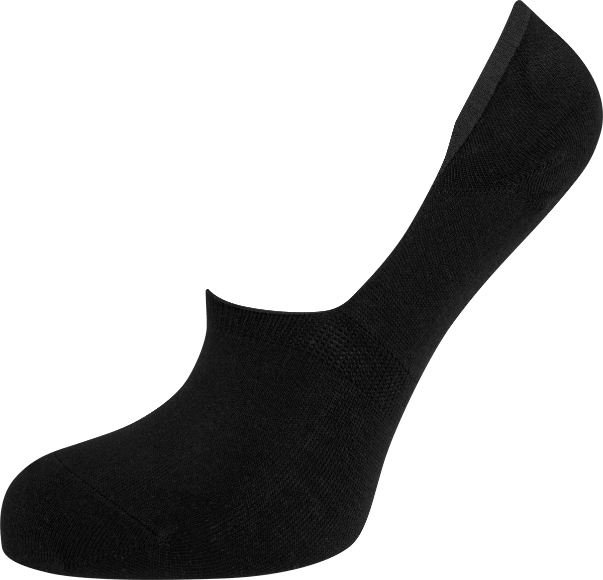 Füßlinge Bambus schwarz Gr. 35-38, 1 St