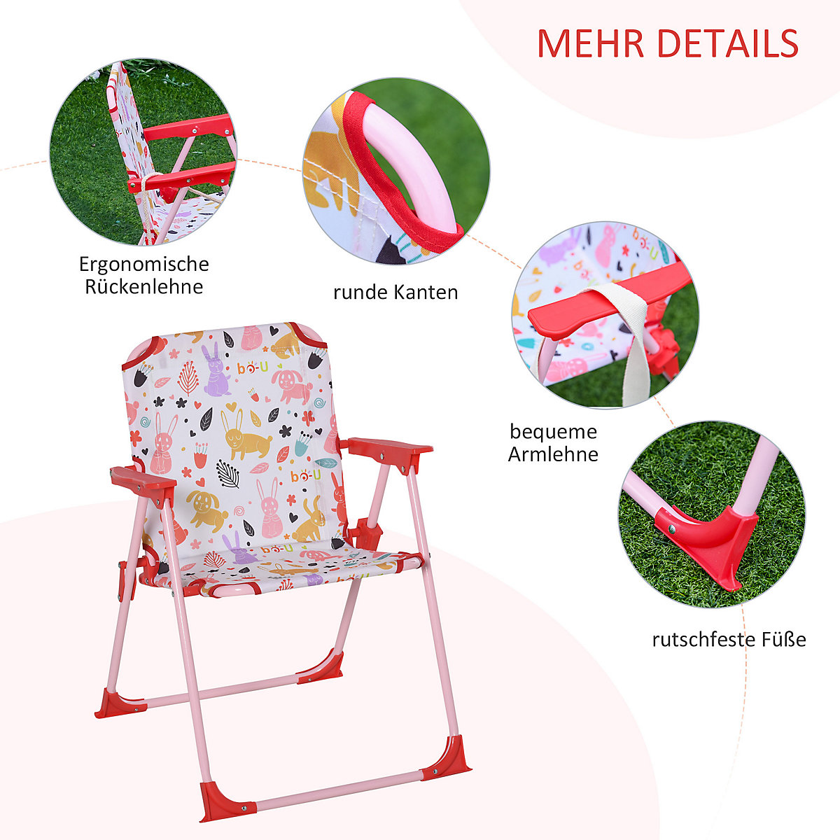 Kinder Gartenset mit Sonnenschirm